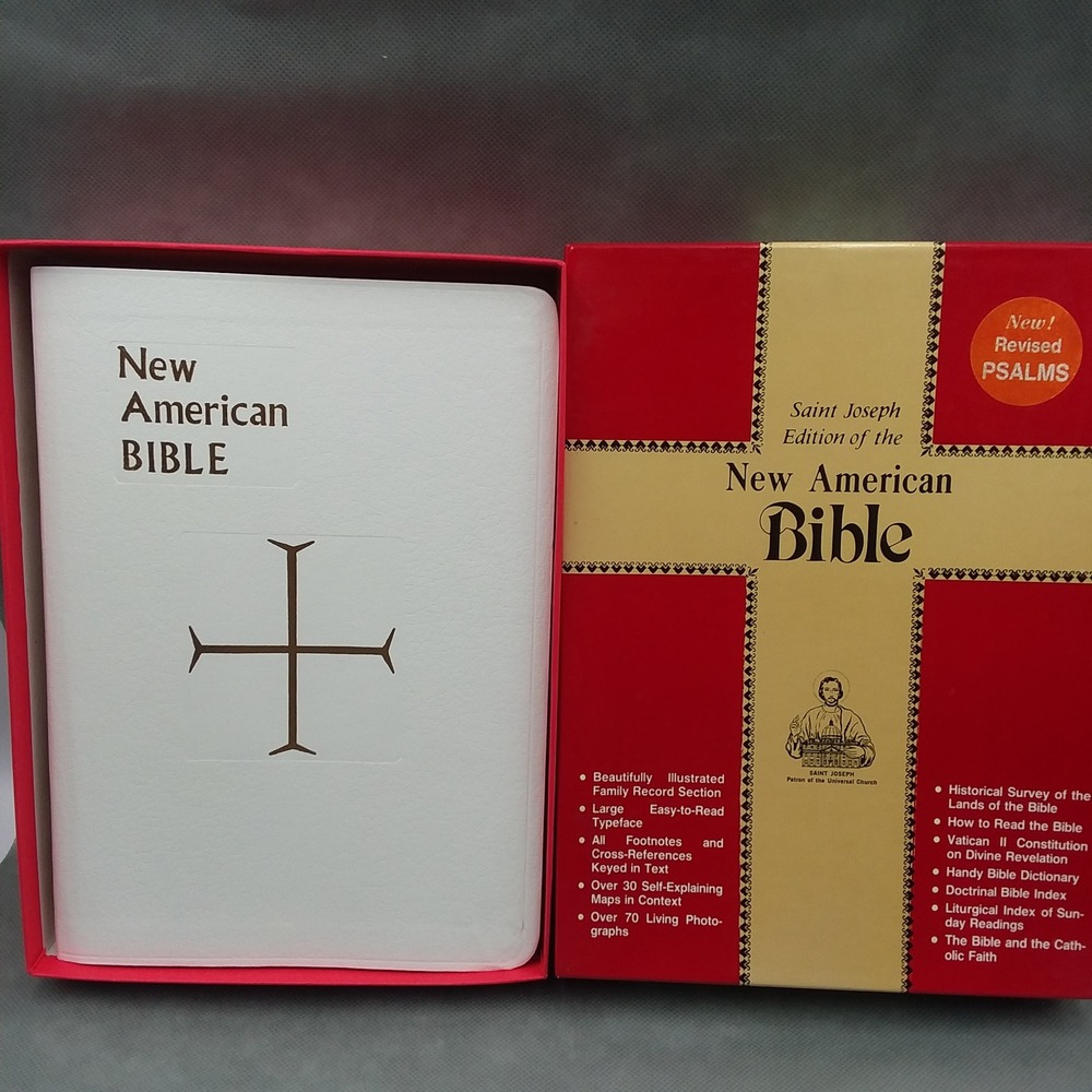 Saint Joseph Edition New American Bible Revised Psalms Large Type‎ Illustrated - Picture 11 of 14